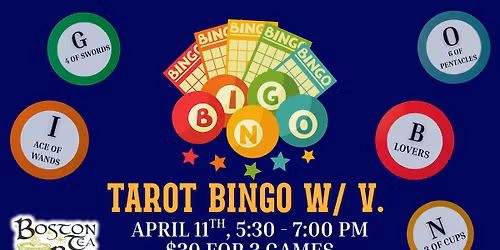 *Sold Out* Tarot Bingo with V. 