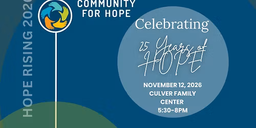 Hope Rising 2026: Celebrating 25 Years of HOPE