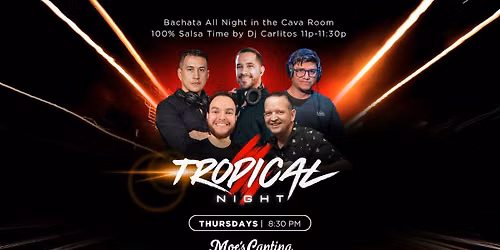Tropical Thursdays\ud83d\udccd Moe\u2019s Cantina