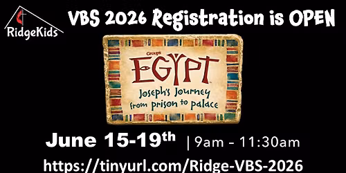 EGYPT VBS 2026