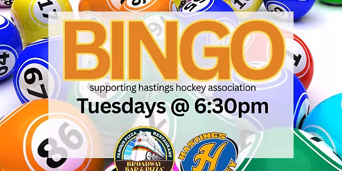 BINGO at Broadway EVERY Tuesday