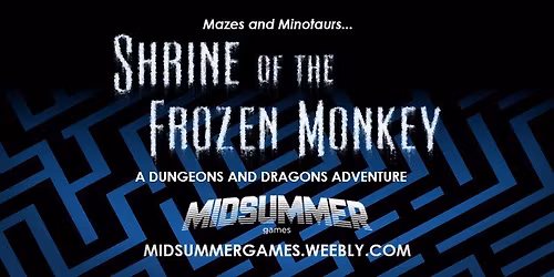 "Shrine of the Frozen Monkey" @ Cumberland Public Library