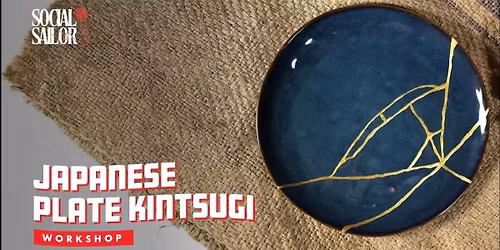 Japanese Kintsugi Plate - Mumbai