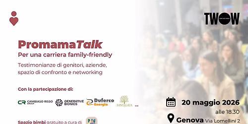 Promama Talk 2026  @ Genova