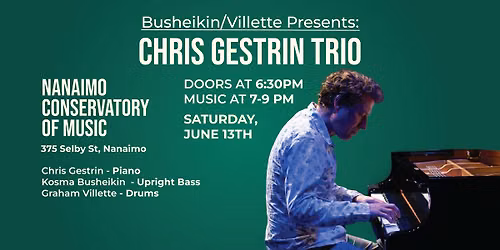 Busheikin\/Villette Present: Chris Gestrin Trio