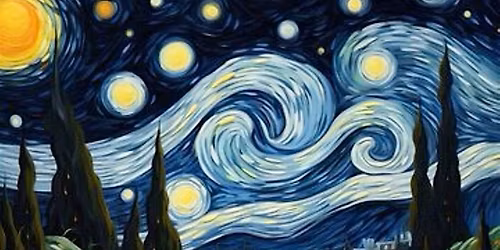 Starry Night Pumpkin Patch