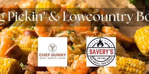 Pig Pickin' & Lowcountry Boil with Chef Gunny + Chef Avery