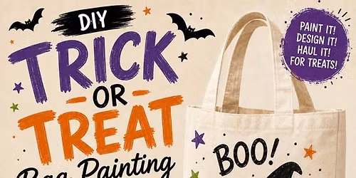 DIY Trick or Treat Bag Painting