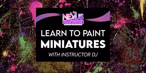 Learn to Paint Miniatures