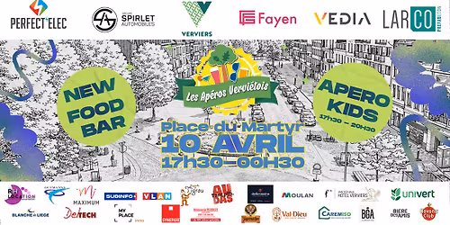 LES AP\u00c9ROS VERVI\u00c9TOIS - PLACE DU MARTYR 10\/04