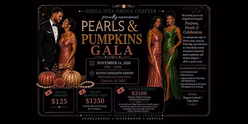 Pearls & Pumpkins Gala 2026