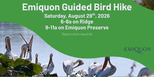 Emiquon Guided Bird Hike