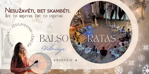 BALSO RATAS. Vilnius