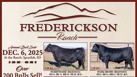 Frederickson Ranch Annual Bull Sale