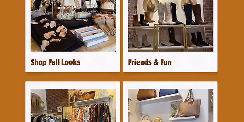 Shop Suey Boutique Fall Fundraiser