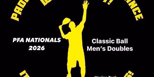 PFA Nationals 2026 - Men\u2019s Classic(Small) Ball Doubles