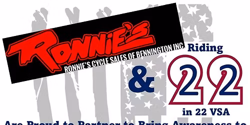 Riding 22 States in 22 Days Veteran Suicide Awareness Benefit Ride - State 20 - Ronnie's Cycle 