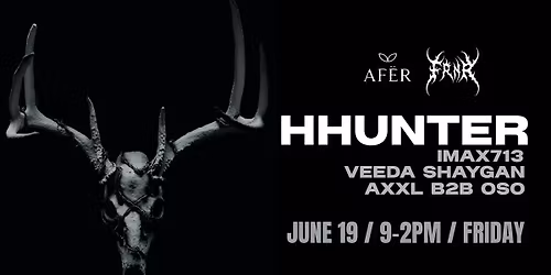 HHUNTER @ AF\u00cbR