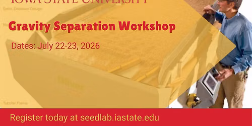 Gravity Separation Workshop