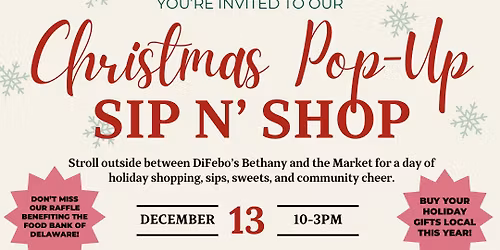 Christmas Pop-Up Market at DiFebo's