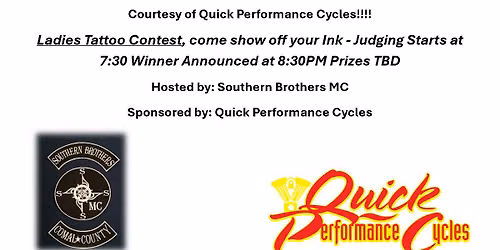 Bike Night - Ladies Tattoo Contest!!!