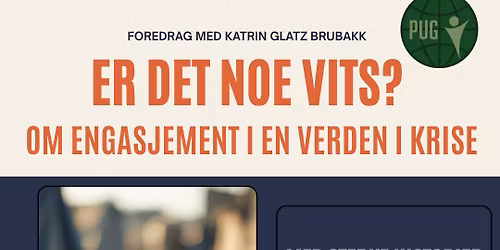 Er det noe vits? Om engasjement i en verden i krise