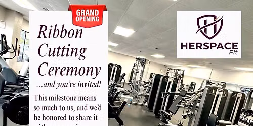 Ribbon Cutting Ceremony for HerSpace Fit