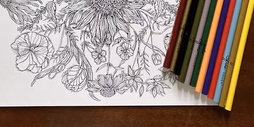 FREE Mindful Coloring Community Service Class