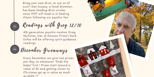 5th Anniversary Psychic Fair and Drum Circle