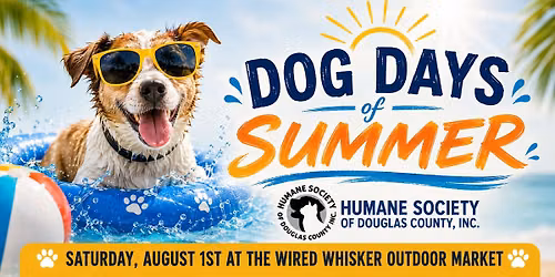 HSDC Dog Days of Summer at the Wired Whisker Outdoor Market