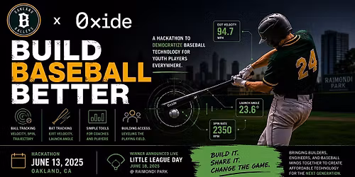 Ballers x Oxide: Baseball Technology Hackathon