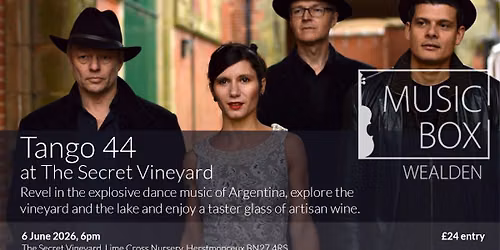 Tango at The Secret Vineyard