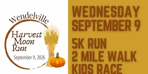 29th Annual Harvest Moon 5K