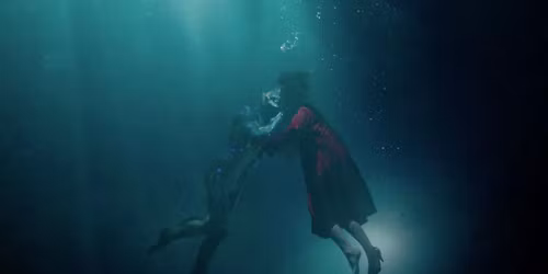 The Shape of Water behind The Colonnades