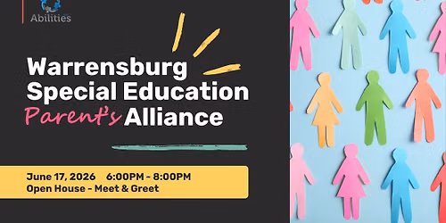 Warrensburg Special Education Parent's Alliance - Meet & Greet!