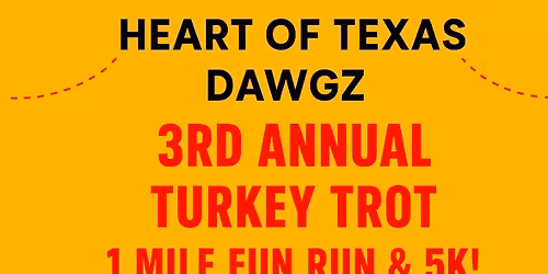 3rd Annual Turkey Trot