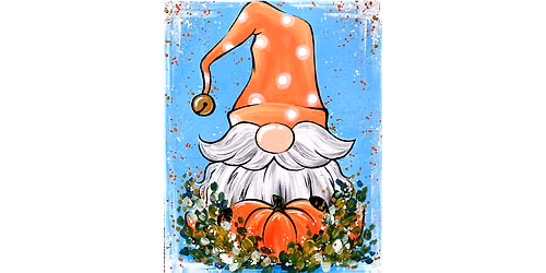 Fall Pumpkin Gnome - Paint and Sip in Boston | Classpop!\u2122