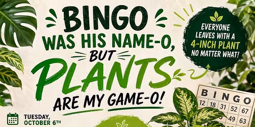 Plant Bingo