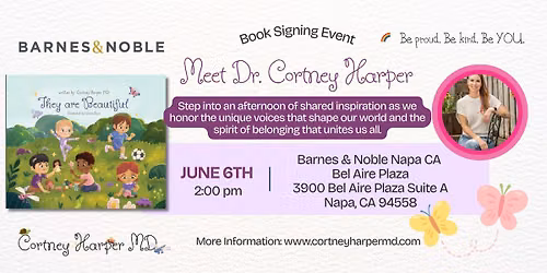 Book Signing Meet the Author Dr. Cortney Harper