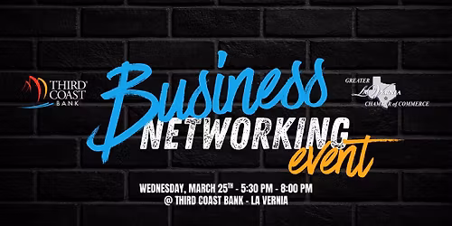 Business Networking Event with Third Coast Bank