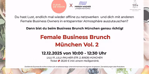 Female Business Brunch I M\u00fcnchen Vol. 2