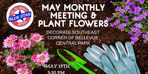 May Meeting & Planting Flowers