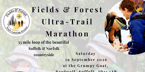 Fields & Forest Ultra trail marathon.