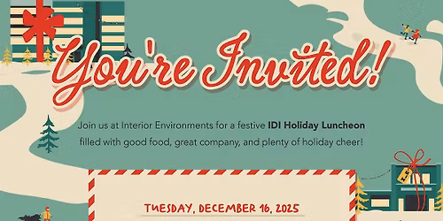 You're Invited to a Festive IDI Luncheon