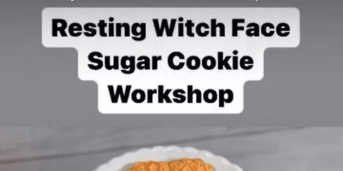 Resting Witch Face Sugar Cookie Decorating Workshop