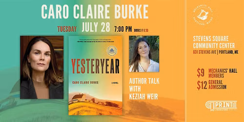 Caro Claire Burke's YESTERYEAR w\/ Keziah Weir