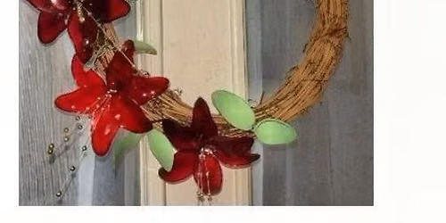 Resin Flower Hoop