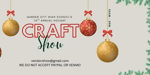 2025 GCHS CRAFT SHOW