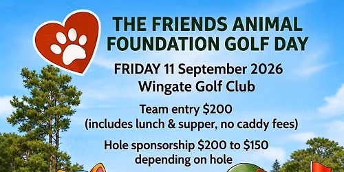 The Friends Animal Foundation Golf Day
