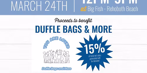 Big Fish Grill Dine and Donate